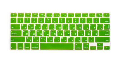 HRH Slim JAV rusiškos klaviatūros plėvelės apsauga, skirta Macbook Air Pro Retina 13" 15" 17" nešiojamojo kompiuterio odos dangtelis, skirtas Mac knygai 13 15 gelio dėklas