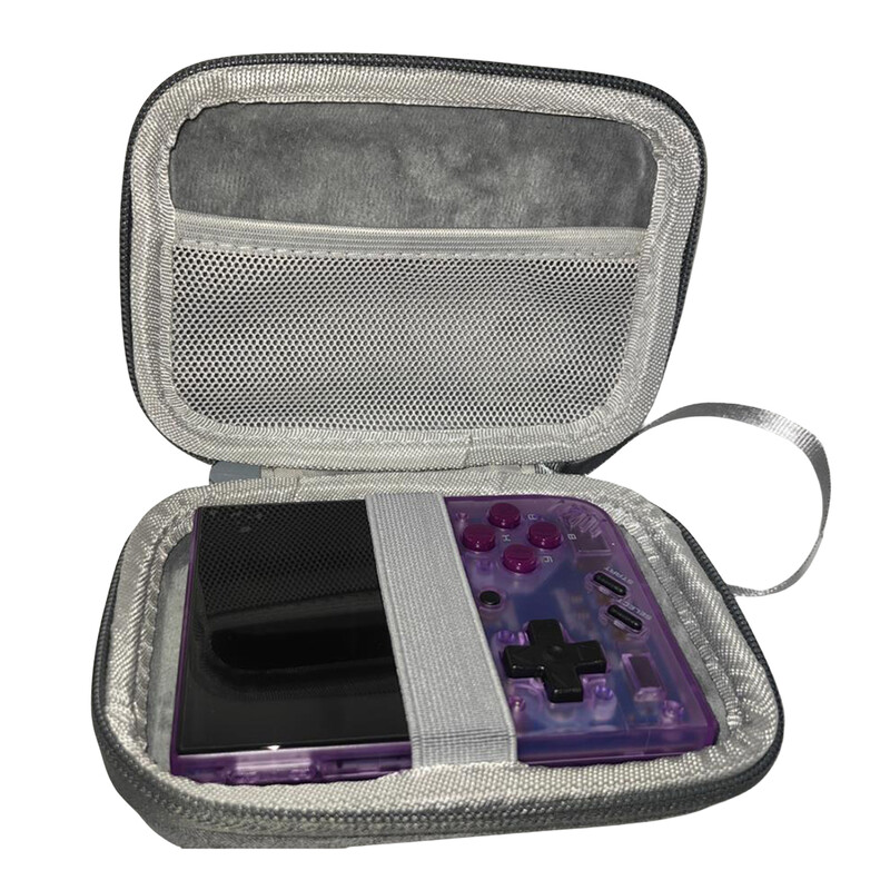 Torba za igraće konzole Zaštitna putna torbica otporna na udarce s džepnom putnom torbom za Anbernic RG35XX/RG35XX Plus/Miyoo Mini Plus