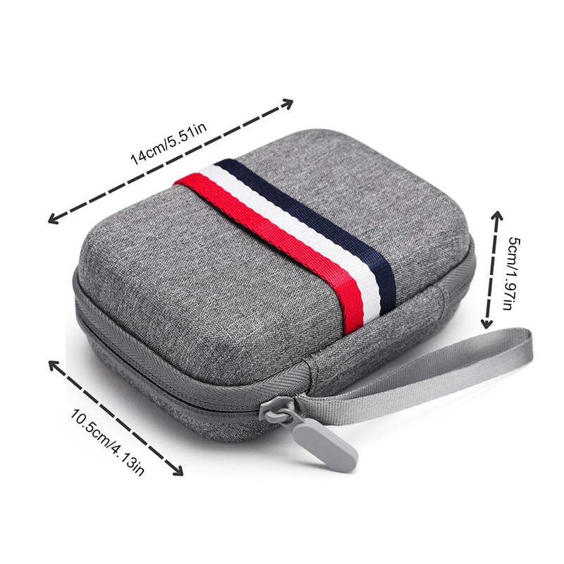 Torba za igraće konzole Zaštitna putna torbica otporna na udarce s džepnom putnom torbom za Anbernic RG35XX/RG35XX Plus/Miyoo Mini Plus