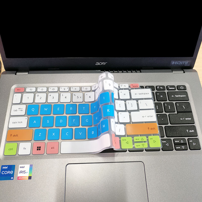 Acer Aspire 3 2022 A314-36P-360X A314-36P A314-23P A314-36M A314-36 A314-23 silikona klēpjdatora tastatūras vāka aizsargplēve