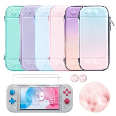 Hordozható, kemény hordtáska tok Nintend Switch Lite NS mini konzolhoz, védő Nitendo Switch Mini kiegészítők tárolására