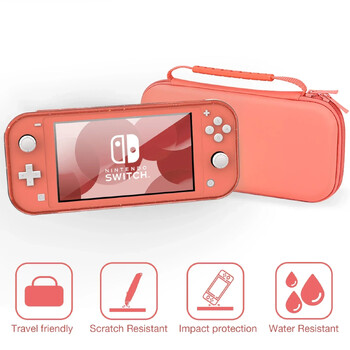 Κατάλληλο για φορητή τσάντα ταξιδιού Nintendo Switch Lite με οθόνη προστατευτικής θήκης TPU που αναβοσβήνει αστέρι και τσάντα 6 πλήκτρων