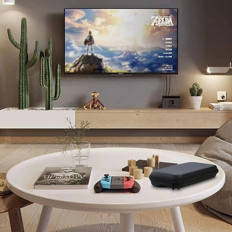 Taška pre Nintendo Switch, prenosná vodotesná tvrdá ochranná úložná taška pre konzolu Nitend Switch a herné príslušenstvo