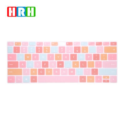 HRH Pink kullake Silikoonist klaviatuuri kate, nahka kaitsev kile HUAWEI matebook X Pro 13,9-tollise MateBook 14 2019 versiooni jaoks