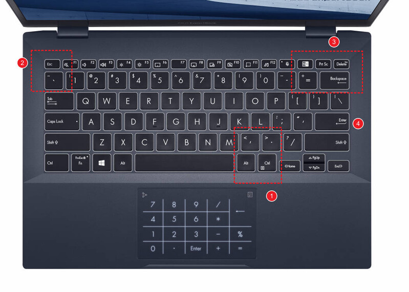 TPU klēpjdatora tastatūras vāciņa ādas aizsargs ASUS ExpertBook B5 Flip 13 OLED B5302 B5302FBA B5302FEA B5302C B5302CEA 13,3 collas