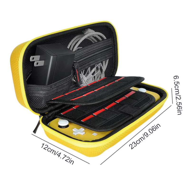 Za Nintendo Switch Lite Torba za pohranu EVA tvrda torbica Prijenosna igraća konzola Zaštitna navlaka za Switch Lite Dodaci za igre