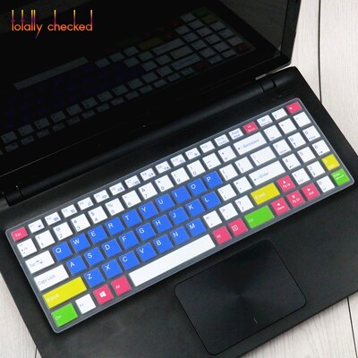 15,6-tolline silikoonklaviatuuri katte kaitse Lenovo ideapadi jaoks 100-15 100 15 15IBY B50-10 B50-10 B50-50 B50-10-NTN/NTE