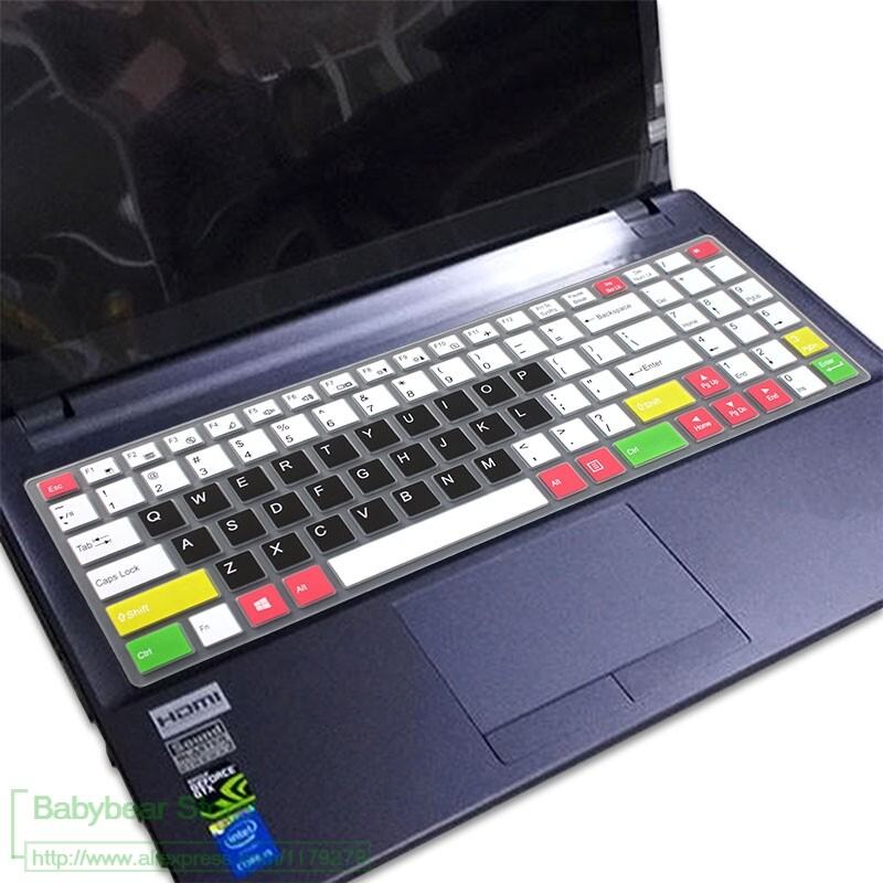 15,6-tolline silikoonklaviatuuri katte kaitse Lenovo ideapadi jaoks 100-15 100 15 15IBY B50-10 B50-10 B50-50 B50-10-NTN/NTE