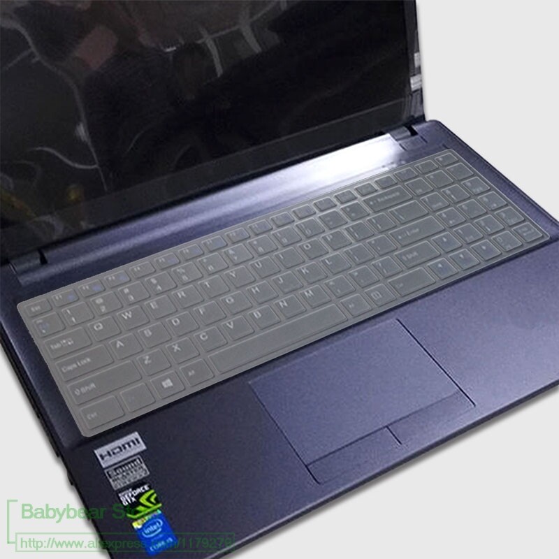 15,6-tolline silikoonklaviatuuri katte kaitse Lenovo ideapadi jaoks 100-15 100 15 15IBY B50-10 B50-10 B50-50 B50-10-NTN/NTE