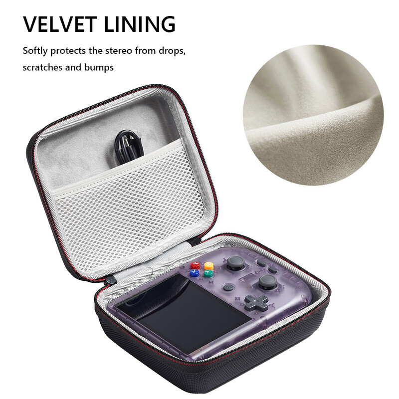 Za Anbernic RG405V retro ručnu igraću konzolu, torba, torba, tvrda torba, zaštitna torba s uzicom za igre, dodacima