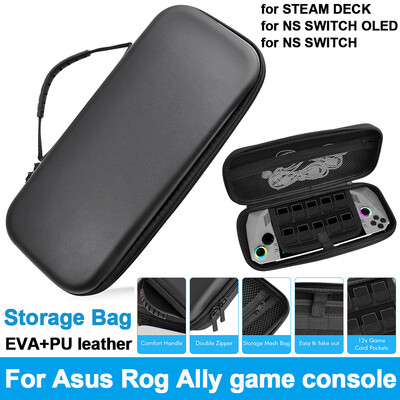 Prijenosna torba za pohranu za Asus Rog Ally igraću konzolu EVA zaštitna torbica, torbica otporna na udarce, dodatna oprema