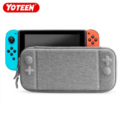 Yoteen Super Slim nešiojimo krepšys, skirtas Nintendo Switch konsolei, pagal užsakymą pagamintas išpjovų dėklas, audinio rankinė