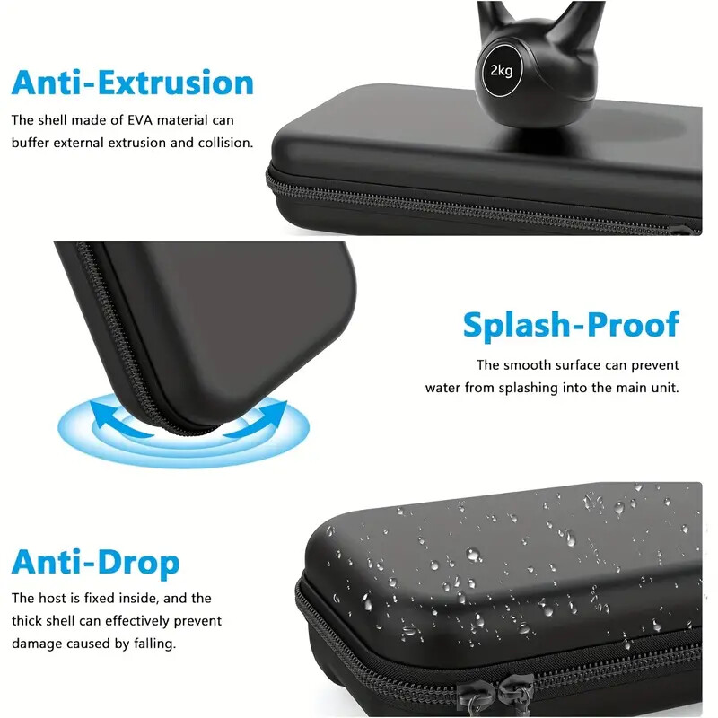 Калъф за пренос на превключвател, съвместим с Nintendo Switch/OLED, с 20 касети за игри Защитен калъф за носене с твърд корпус