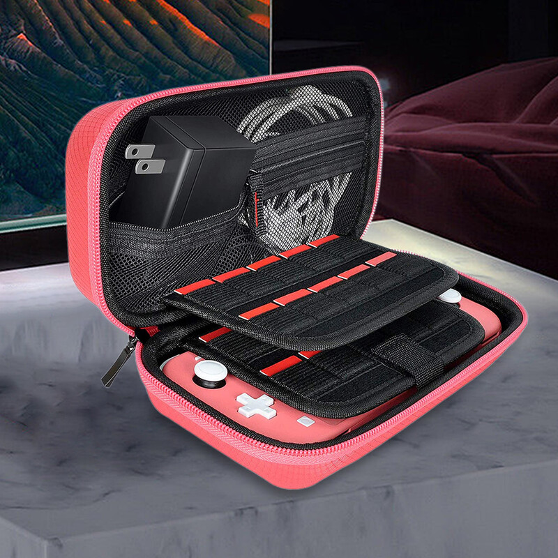 Torba za nošenje za Nintendo Switch Lite Torba za pohranu Najlonska EVA putna torba otporna na ogrebotine otporna na udarce za Switch Lite Dodaci za igre