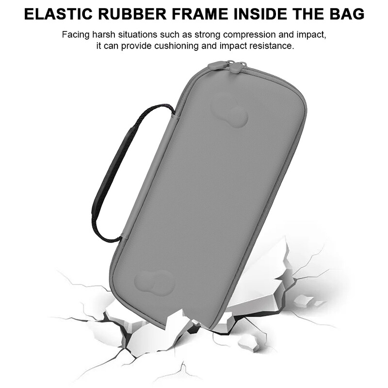 Твърд калъф за носене за ASUS Rog Ally X 2024 Водоустойчива пътна чанта от PU кожа Аксесоари за игри за ASUS Rog Ally X