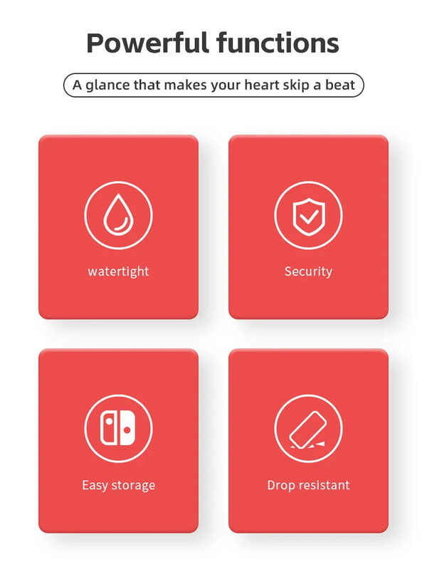 Za Nintendo Switch Case Prijenosna torba za pohranu Nintendo Switch Torbica za nošenje igre Vodootporna tvrda školjka Za NS pribor 2024