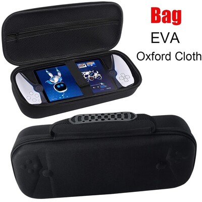 EVA putna torbica za Sony PS5 PlayStation Portal Remote Player Torba za pohranu s mrežastim džepom Zaštitna torbica za igraću konzolu