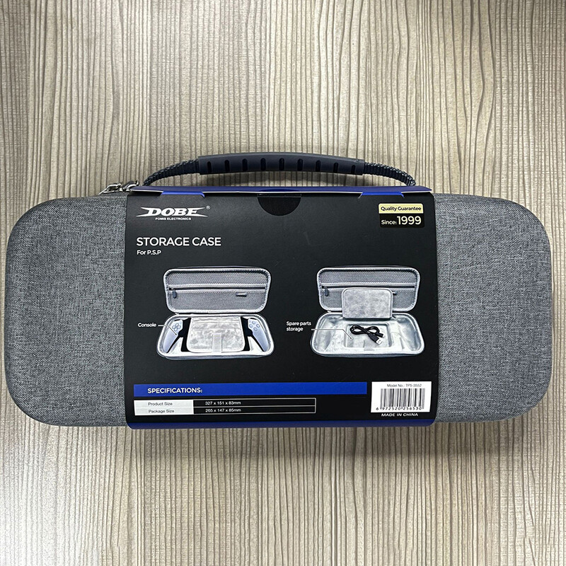 EVA putna torbica za Sony PS5 PlayStation Portal Remote Player Torba za pohranu s mrežastim džepom Zaštitna torbica za igraću konzolu