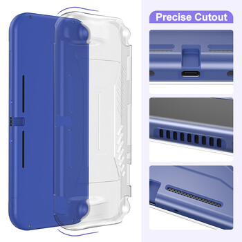 Switch Lite Purple Bag με ιμάντα ώμου 17 σε 1 Switch Lite Case Φορητή τσάντα αποθήκευσης gaming για Nintendo Switch Lite