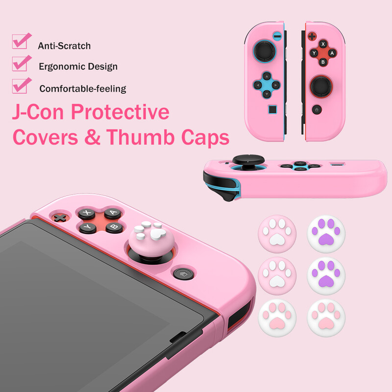 Torba za pohranu prekidača 16 u 1 Dodatak za konzolu prekidača s torbicom za nošenje prekidača, zaštitnom torbicom, zaštitom zaslona, podesivim postoljem