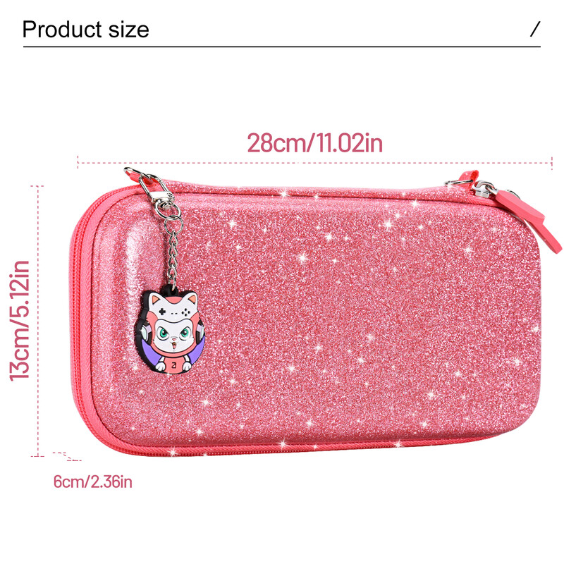 NS Switch Lite putna torbica 14 u 1 prijenosna torba za pohranu sa zaštitnom konzolom Switch Dodaci za igre