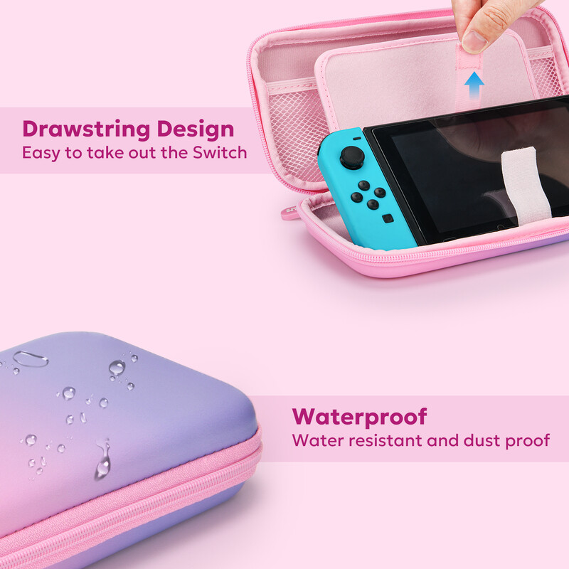 16 u 1 set dodataka za Switch za model Switch 2017 s vrećicom za pohranu prekidača, zaštitnom futrolom, zaštitnikom zaslona, slatke kapice za palac