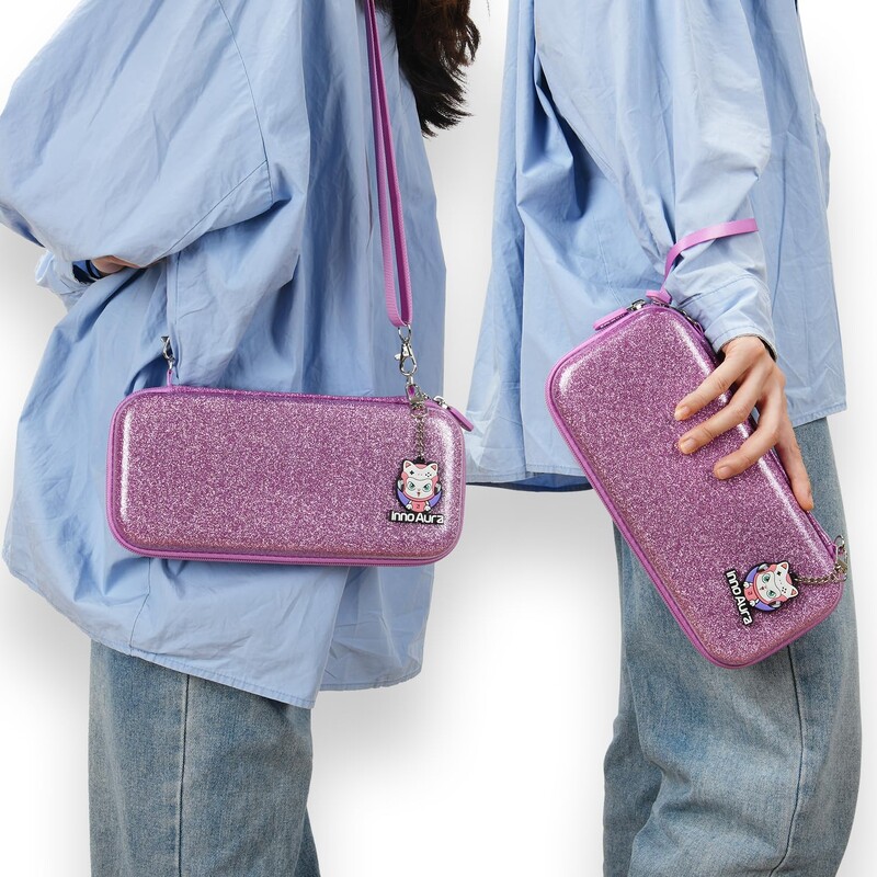 За NS Switch Модел Аксесоари за игри с калъф за носене Водоустойчив калъф Hard Shell Switch Защитен калъф Капачки за палци