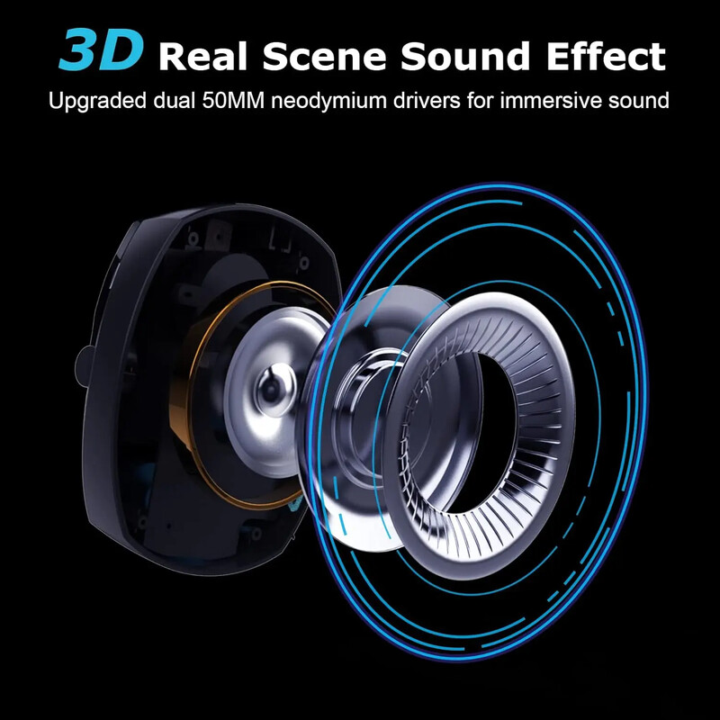 Acinaci juhtmeta mängupeakomplekt mikrofoniga 2,4G Bluetooth-kõrvaklapid, USB 3,5 mm juhtmega 3 režiimi PC, PS4, PS5, Maci, lüliti jaoks