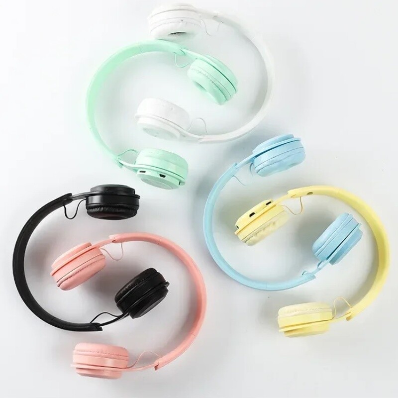 Y08 Macaron Juhtmeta Bluetooth-kõrvaklapid mikrofoniga Juhtmega kõrvaklapid Mängupeakomplekt Mängija MP3-mängija valik Lastele kingitused
