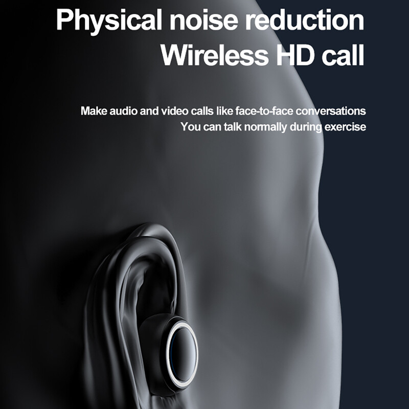 T10 bežične slušalice s poništavanjem buke, vodootporne slušalice, LED osvjetljenje, stereo HIFI, pojedinačne slušalice za telefone, prijenosno računalo, tablet