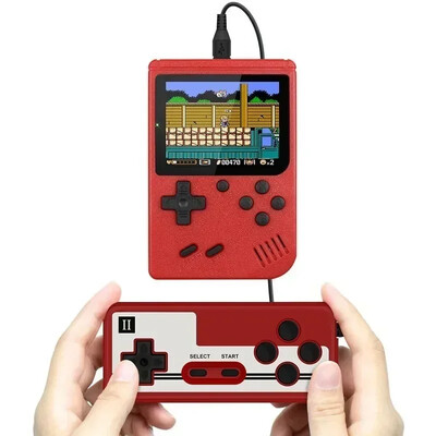 NOVA Prijenosna retro mini konzola za videoigre 8-bitni ručni player s ugrađenim 400 igara AV Out igraća konzola Game Boy