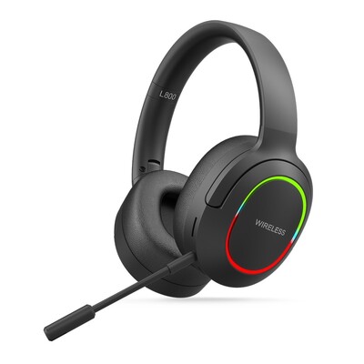 L800 Blutooth 5.1 Headsets Gamer Surround Sound Stereo bežične slušalice s mikrofonom Šareno svjetlo Slušalica za prijenosno računalo