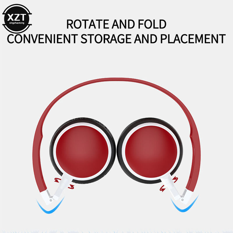 Žičane, sklopive 3,5 mm slušalice, naglavne slušalice, slušalice, stereo sklopive sportske slušalice za telefon/tablet