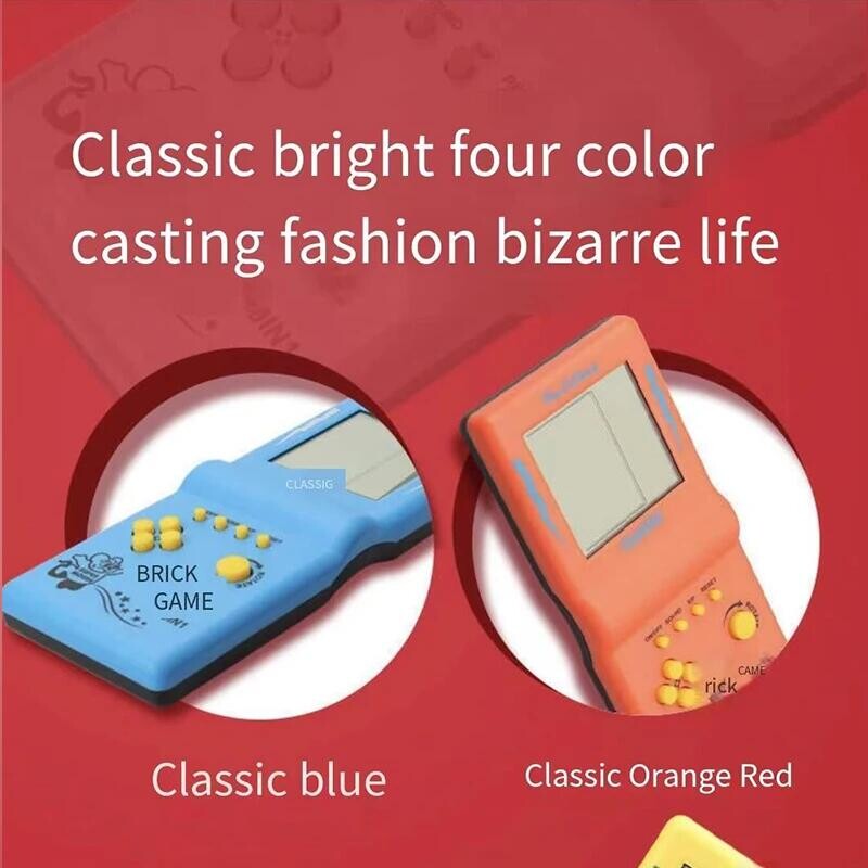 Ugrađena mini ručna igraća konzola 23 igre 80 djetinjstva Klasični Tetris Retro igrač Staromodne dječje igračke za studente