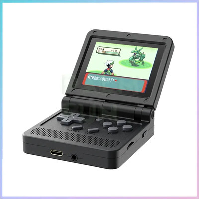 Powkiddy V90 sulankstoma delninė žaidimų konsolė 3,0 colių IPS ekranas retro vaizdo žaidimų grotuvas 64G atviro kodo nešiojamieji mini pultai Dovana