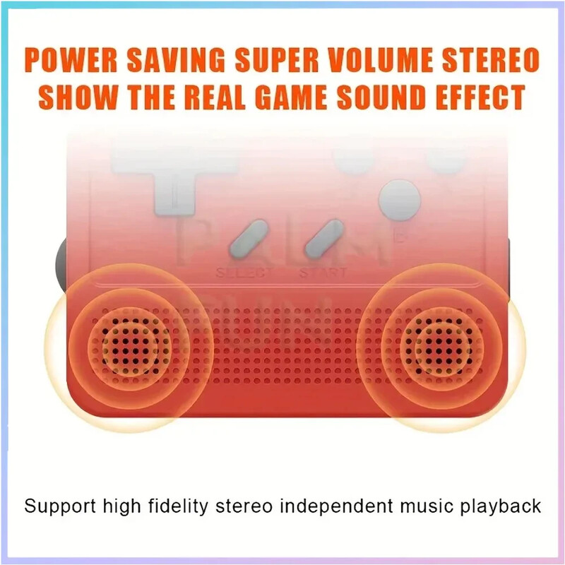 Powkiddy V90 Fold Handheld Game Console 3.0 Inch IPS Screen Retro Video Game Player 64G Open Source Portable Mini Console Gift