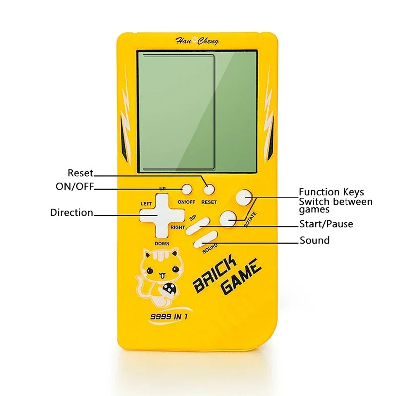 Tetris Nostalgic Retro delninė žaidimų konsolė 23 žaidimų akių apsauga ir be spinduliuotės – puiki dovana vaikų mokiniams žaislams