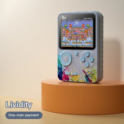 G5 500 In 1 MINI Game Ručni igrači Prijenosna retro video konzola Boy 8 Bit 3.0 inčni LCD zaslon u boji Igre