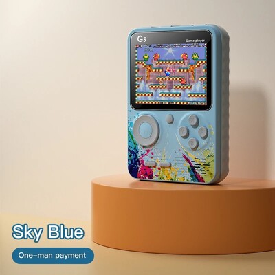 G5 500 In 1 MINI Game Ručni igrači Prijenosna retro video konzola Boy 8 Bit 3.0 inčni LCD zaslon u boji Igre