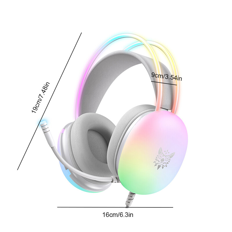 Mängupeakomplekt kõrvapealsed kõrvaklapid Juhtmega kõrvaklapid Mängukõrvaklapid PS4 sülearvutile