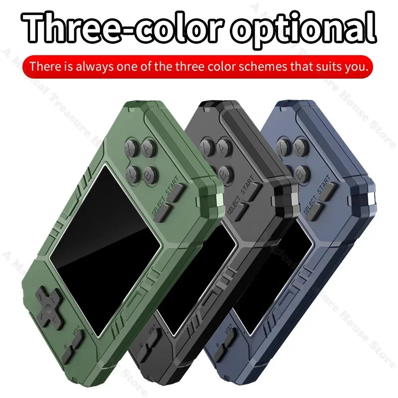 Retro ručni uređaj za reprodukciju igara 3.0 inčni HD LCD zaslon u boji 8-bitna mini prijenosna video konzola Ugrađeni AV izlaz 520 igrica Poklon za djecu