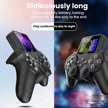 S10 8 Bit Retro Handheld Gamepad Κονσόλα παιχνιδιών 2,4 ιντσών Ενσωματωμένη 520 παιχνίδια Αναπαραγωγή βίντεο Παιχνίδια εξόδου AV για παιδιά