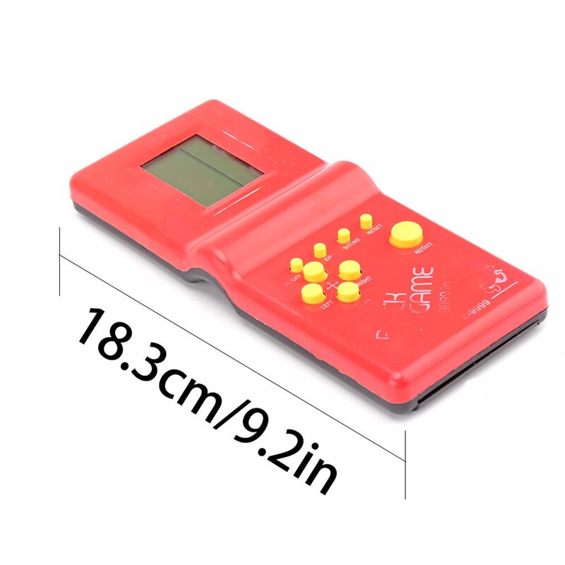 Ръчна игрова конзола Регулируеми пластмасови машини за развлечение Дръжка против приплъзване LCD екран Издръжлив плейър за деца