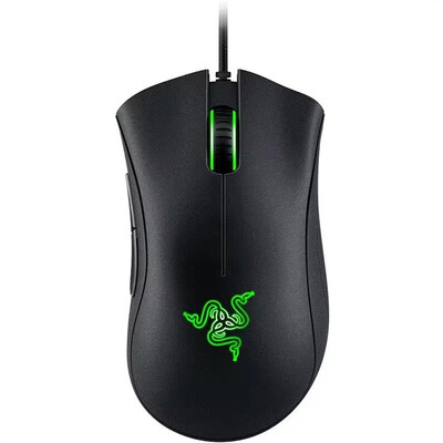 Razer DeathAdder Essential Wired Gaming Mouse / Wired Mice 6400DPI 5 независими бутона за геймъри на лаптопи