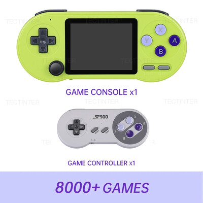 SF2000 Prijenosna konzola za videoigre IPS zaslon od 3 inča Ručna igraća konzola Ugrađeno 8000+ igara Retro TV Player za igre AV izlaz