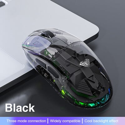 Mouse fără fir AULA SC660 Mouse pentru jocuri Bluetooth 10000 DPI Senzor optic Macro Mouse ergonomic programabil pentru laptop PC Gamer