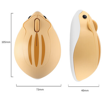 Ασύρματο Bluetooth Cute Mouse Hamster Εργονομικός Υπολογιστής USB 1200 DPI Mause 2.4G Optical 1200 DPI Pink ποντίκια για φορητό υπολογιστή για κορίτσι