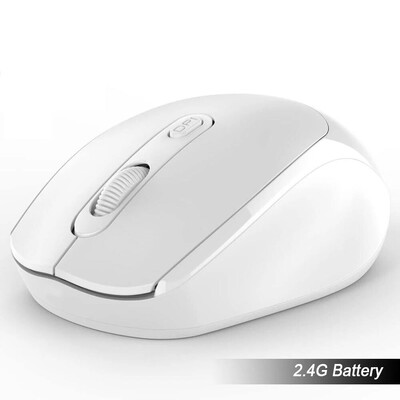 Belaidė pelė 2.4G „Bluetooth“ Ergonomiška optinė nešiojamojo kompiuterio belaidė pelė, skirta „Windows Computer Office“