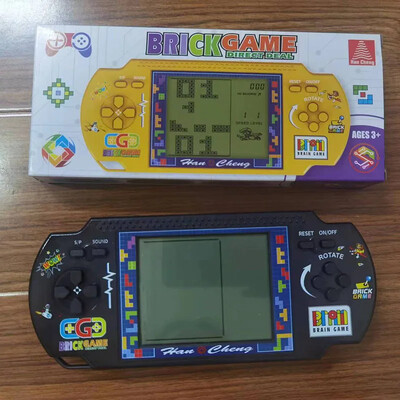 1 buc Consolă de jocuri portabilă Jucării Cadou pentru copilărie clasică Consolă de jocuri cu ecran mare JOC BRICK GAME Jucători de jocuri portabile Joc electronic