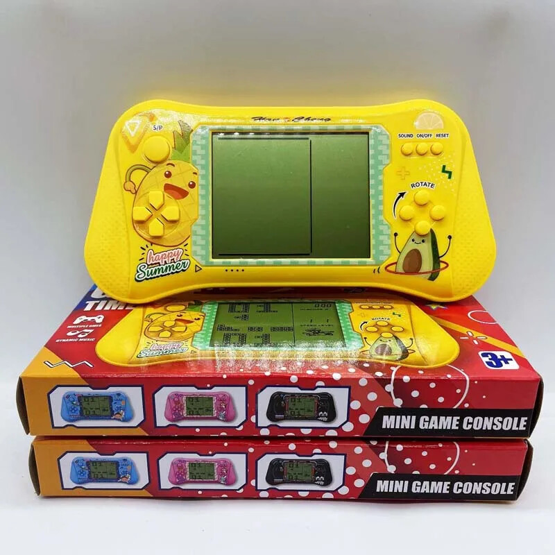 1 buc Consolă de jocuri portabilă Jucării Cadou pentru copilărie clasică Consolă de jocuri cu ecran mare JOC BRICK GAME Jucători de jocuri portabile Joc electronic